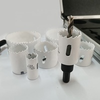 Kit de scie cloche bimétallique, jeu de scies cloche, foret en cobalt, coupe-trou pour tôle, bois, cloison sèche, aluminium, plaque plastique, plaque de plâtre