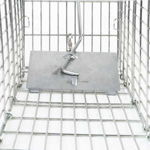 <span class=keywords><strong>Cage</strong></span> piège pliable en métal pour animaux sauvages, personnalisable, écologique, différentes tailles, vente en gros - Product Image 5