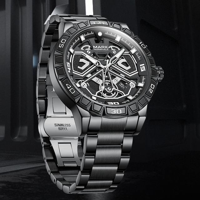 Mark Fariwhale Trendy Practical and Functional Original Design High Quality Quartz Watches FW-5940