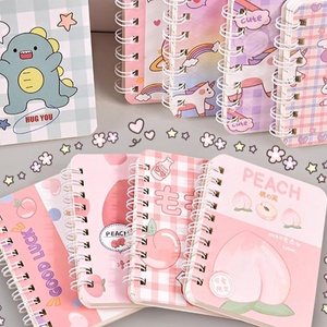 מותאם אישית A5 מיני סליל עבור סטודנטים דפוס יפה מבחן כיס נייד עם כיסוי נייר מחייב ספירלה - Product Image 4