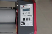 Rouleau de 1.6m de large et grand format Machine à plastifier à froid et à chaud avec compresseur d'air gratuit