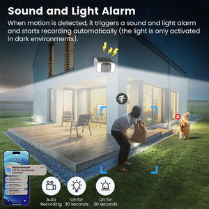 Cámaras de Seguridad Solares para Exteriores, Inalámbricas, con Batería, 4MP, Wifi, para Vigilancia del Hogar, con Detección de Movimiento PIR AI - Product Image 4