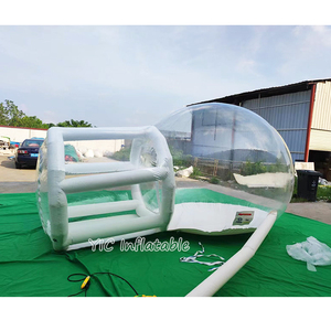 Tentes à bulles gonflables, grande structure en dôme portable pour événements en plein air, carnaval, vente <span class=keywords><strong>chaude</strong></span>, PVC - Product Image 2