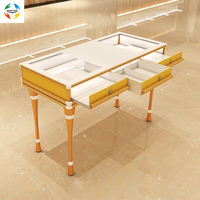 Vitrine de magasin de bijoux, table d'exposition en verre avec tiroir silencieux, éclairage LED, robuste, antivol