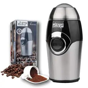 Portable New Safety Lock Coffee Grinder Electric Spice Grinder Household Stainless Steel Coffee Grinder Machine