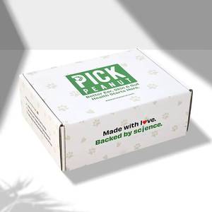 Boîtes d'expédition en carton ondulé de luxe personnalisées, enveloppe postale verte, boîte d'emballage pour t-shirt, costume, avec impression de logo - Product Image 1