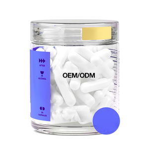 Capsules de récupération après l'alcool 36 capsules Soulagement le lendemain Réduit les symptômes de la gueule de bois de 50% Prendre avant le lit Réveil rafraîchi - Product Image 1
