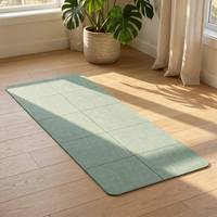 Tapis de yoga et de Pilates portable et imperméable pour la maison, en EVA, unisexe, équipement d'exercice, vente directe d'usine en gros