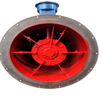 Ventilateur axial antidéflagrant FBC pour mines, 5,5 kW, pales de 560 mm, en acier au carbone, roulement à bille, haute étanchéité, pour ventilation du méthane, électrique