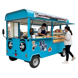 Tricycle Food Truck Remorque de Cuisine en Acier Inoxydable Capacité Personnalisable Garantie 1 An - USA à <span class=keywords><strong>Vendre</strong></span> - Product Image 4