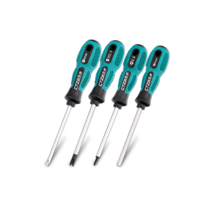 طقم مفكات كهربائية صناعية بمقبض بلاستيكي، نوع متقاطع/مستقيم، أداة إصلاح متعددة الأغراض قابلة للتعديل - Product Image 3