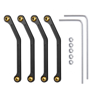 4 pièces/ensemble de biellettes de direction améliorées pour Kyosho <span class=keywords><strong>MINI</strong></span>-<span class=keywords><strong>Z</strong></span> 4X4 Jimny 32523 1/18 RC Crawler <span class=keywords><strong>Buggy</strong></span> Truck Car Accessoires de rechange - Product Image 5