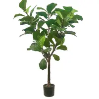 Feuilles bocyan artificielles en pot de 1.8M, fausse plante verte, pour remplacement de salon, décoration de bonsaï, plante artificielle