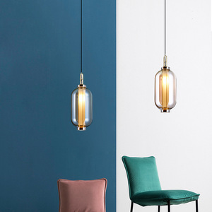 Lámpara Colgante de Cristal Creativa, Estilo Nórdico, Posmoderno, Minimalista, Arte de Lujo para Restaurante, Cafetería, Tienda de Ropa, Mesita de Noche - Product Image 3