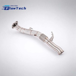 ท่อลงแรงดันสูง FlowTech สำหรับ Ford Focus RS 2.0T - ผลิตจากสแตนเลส T304 พร้อมแผ่นกันความร้อน - Product Image 6