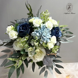 Precio <span class=keywords><strong>barato</strong></span> <span class=keywords><strong>de</strong></span> fábrica <span class=keywords><strong>ramo</strong></span> <span class=keywords><strong>de</strong></span> <span class=keywords><strong>novia</strong></span> flor <span class=keywords><strong>de</strong></span> la boda <span class=keywords><strong>ramo</strong></span> <span class=keywords><strong>de</strong></span> <span class=keywords><strong>novia</strong></span> artificial azul marino y oro <span class=keywords><strong>ramo</strong></span> <span class=keywords><strong>de</strong></span> <span class=keywords><strong>novia</strong></span> <span class=keywords><strong>de</strong></span> la boda - Product Image 3