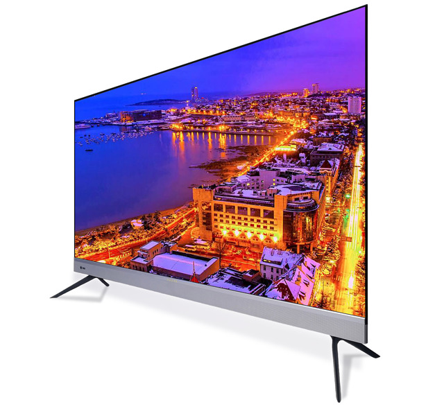Cheaper Price 50/55 Inch Good Quality Flat Screen UHD Smart Android Led Television with Sounds bar