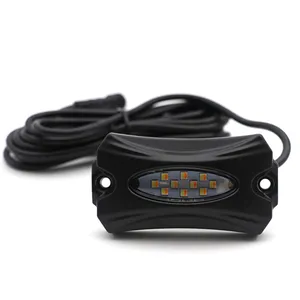 IP68 impermeabile rock lights RGB 4 6 8 12 Pods LED car underbody rgb led rock light per jeep wrangler jk accessori