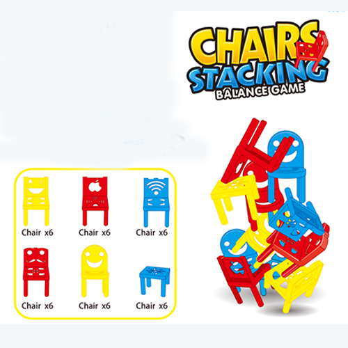 36 шт. детей стек стулья игрушка стулья башня балансирующая игра стулья с возможностью установки на игрушка небольшие подарки для гостей вечеринки моторные детские игрушки