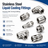 Raccords de refroidissement liquide haute précision pour les boucles de refroidissement de serveur GPU