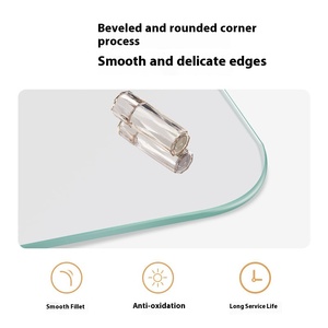Specchio a <span class=keywords><strong>Parete</strong></span> Moderno Minimalista Ecologico Senza Cornice in Vetro Adesivo 4mm di Spessore a Tutta Altezza Alta Definizione - Product Image 3