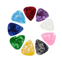 Custom LOGO 0.46/0.6/ 0.71/0.81/0.96/ 1.2/1.5mm Music Picks Sheet Celluloid Guitar Plectrum Guitar Picks
