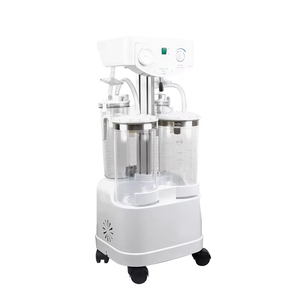 Surgical Electric Suction Apparatus Medical Suction Machine CE Approval Manual Price Plastic Metal Machine Suctioning Device - Product Image 1