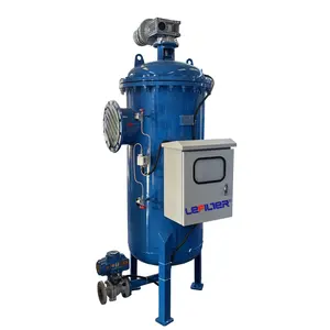 Filtro de agua industrial Tipo de cepillo de retrolavado automático Colador de autolimpieza 1000 t/H para aguas residuales