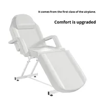 Table de massage et chaise de beauté pliante multifonctionnelle Mason, double usage, cadre en acier PVC, design moderne, pour soins du visage