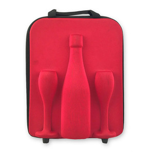 Caja a prueba de golpes para <span class=keywords><strong>botella</strong></span> de <span class=keywords><strong>vino</strong></span>, funda de decoración para el hogar, regalo, OEM, profesional de fábrica - Product Image 5