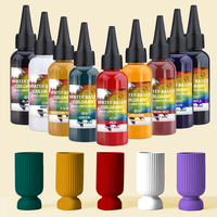 TIMESRUI Colorant Aqueux Haute Concentration Inaltérable pour la Coloration Intense des Carreaux de Ciment et du Gypse