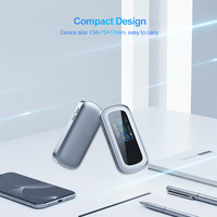 Router Portabel Nirkabel 5G WiFi 6 Router CPE 5g dengan Kartu Sim Router Hotspot 4400MAh Router Dual Band Router 5G LTE Penggunaan Global