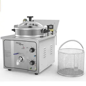 Electric Croquette Meat Nugget Snack Food Frying Machine Deep Chicken Pressure Fryer