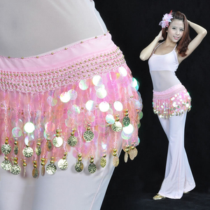 Popular Dança do Ventre Traje Cachecol Quadril para As Mulheres Vestido para Estilos Personalizados Adultos Desempenho Stage & Dancerwear 100 Peças - Product Image 5