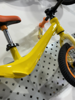Patinete de Equilibrio WANYI con Marco de Acero, Llanta de 12 Pulgadas, Asiento Ajustable, Sin Pedales, para Niños de 1 a 4 Años