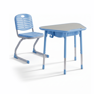 High Quality Modern Metal Children Student Height Adjustable Single Seat Desk <b>Chair</b> for School Commercial Use SONGYE Brand 1 - Product Image 1