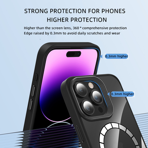 Chất Lượng Cao Trong Suốt Chống Sốc Bìa Cho Iphone 16 Pro Max Trường Hợp Điện Thoại TPU + PC Matte Frosted Cho Iphone 15/16 Túi Điện Thoại - Product Image 5