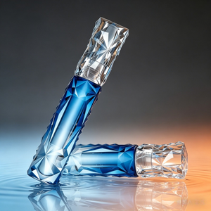 Tubo per Lucidalabbra 10ml con Tappo Dorato, Tubo in Plastica Trasparente Vuoto per Cosmetici, per Cura Personale e Bellezza - Product Image 6