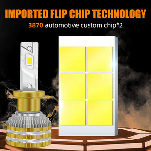 V88 de alta potencia 15000LM CarLed faro bombilla H4 Led faro 9005H11H3H1 6000K blanco H7Led coche luz Led faro 150 vatios - Product Image 4