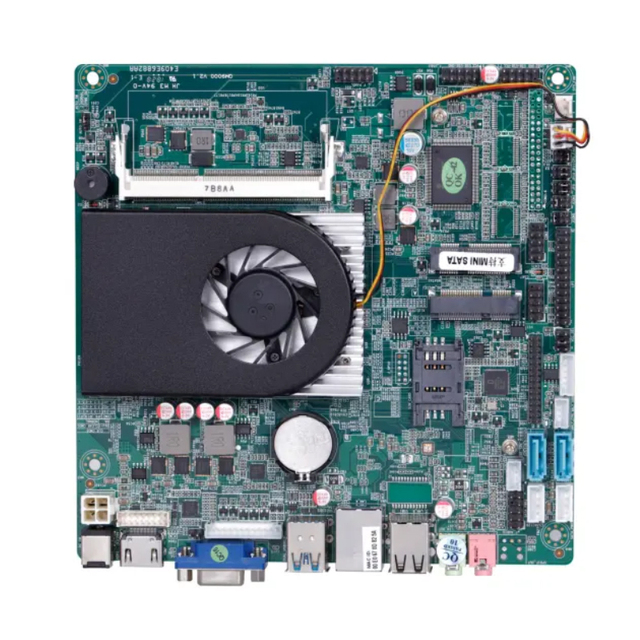 2025 Mini ITX Motherboard Haswell 4th Gen I5 4200U Mainboard With DDR3-8G DC12V/19V MSATA Win10 2/6*COM