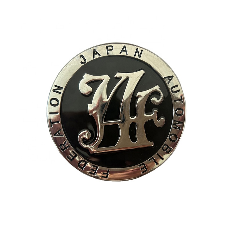 JAF METAL Emblem Badge for All Cars - Universal Grille Sticker