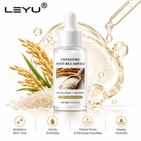 OEM ODM OBM Vente en gros directe d'usine Marque privée Logo personnalisé Exfoliant doux éclaircissant à la sonnette de riz et au niacinamide pour une peau lisse