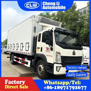 Sinotruk Howo day old chicken car transport trucks trasporto di bestiame e pollame van truck - Product Image 3