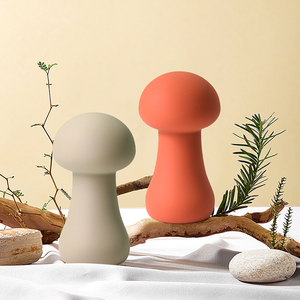 Vibradores potentes con forma de hongo de Wosilicone para mujer, estimulación del pezón del clítoris, Juguetes sexuales para mujer, juguete sexual portátil para mujer - Product Image 2