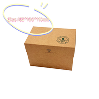 Cajas de Papel Kraft Personalizadas al por Mayor con Asa, Empaque para Panadería, Pasteles, Pan, Pastel de Queso y Postres