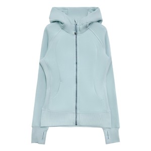 <span class=keywords><strong>Felpa</strong></span> da <span class=keywords><strong>Donna</strong></span> Luludarling <span class=keywords><strong>con</strong></span> <span class=keywords><strong>Cappuccio</strong></span> e Zip Intera, in Spandex/Cotone Felpato, Tinta Unita, Vestibilità Slim <span class=keywords><strong>con</strong></span> Cintura in Vita, Ideale per l'Autunno - Product Image 5