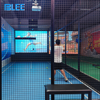 Machine de Jeu de Fitness Somatosensorielle Interactive AR pour Entraînement de Tennis Parc d'attractions Intérieur Simulateur de Tennis Sportif