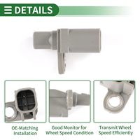 Sensor Kecepatan Roda ABS Asli 30793636 Belakang Kiri Kanan 30748148 6G9N-2B372-DC untuk Volvo S80 2007-2016 S60 XC60 Garansi 1 Tahun
