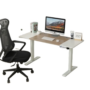 Escritorio Ergonómico Moderno de 1.4M con Altura Ajustable Eléctrica de 55 Pulgadas para Oficina en Casa, Envío Gratis y Entrega Rápida desde Almacén en EE. UU. - Product Image 1