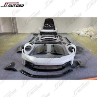 Kit carrosserie en fibre de carbone sèche, vente chaude usine, pour Porsche 911 992 19-24 Carrera 4S Cabriolet Turbo Targa GT2 RS GTS, mise à niveau GT3 RS